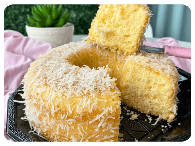 Bolo de Coco Docinho