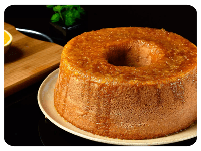 Bolo de Laranja Fofinho